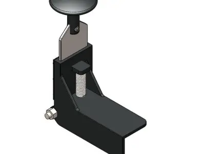 Veneering Edge Cutting tool 3D model
