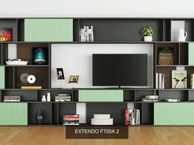 Shelves EXTENDO 15 models 3D Model Collection