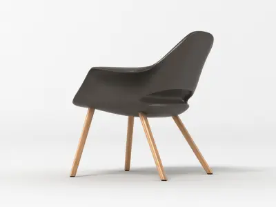 Eero S Organic Chair 3D model