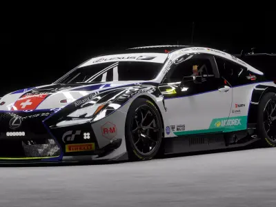 Lexus RC F GT3 3D model