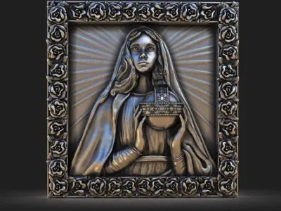 HOLY MARY 3D print model