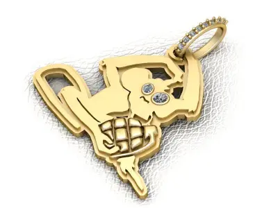 pirate 3D Models  Download 3D PENDANT  3D print model