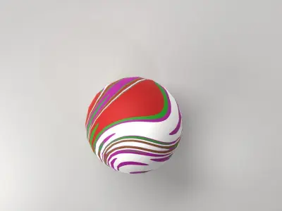 Rubber Ball 3D model