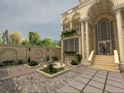 Classic vilaa 3D model