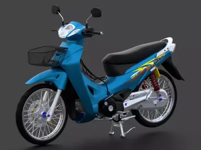 2006 -  Honda Wave 125 3D model