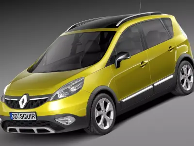 Renault Scenic Xmod 2014 3D model