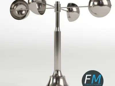 Decorative anemometer 3D model