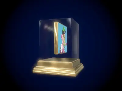 Mutant Ape 24 Gold Club Low-poly 3D model