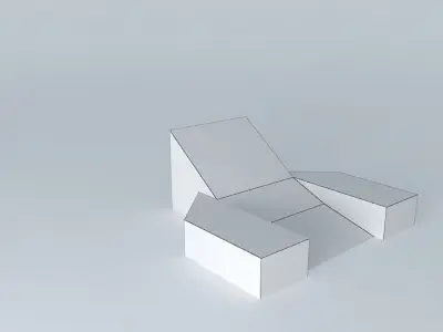 Jump 7 folding chair Free 3D model