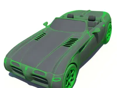 Dodge Copperhead 3D model