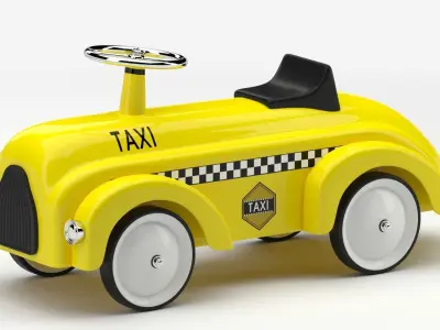 Toy Children Scooter Car 3D model