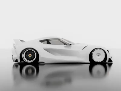 custom toyota supra mk5 3D model