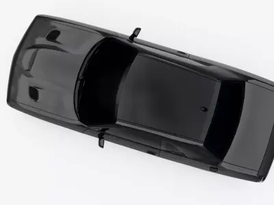 Dodge Challenger SRT Hellcat Low-poly 3D model purchase