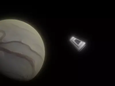 Low Poly Sci-Fi Command Pod Free low-poly 3D model