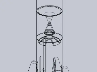Ariane 6 Rocket - Detail Printable Scale Model 3D print model