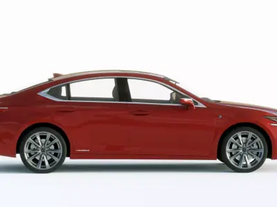 Lexus ES 2019 3D model