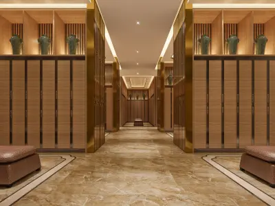 Locker room 3D model