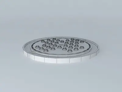 Game remains "A" 1  Decorative Free 3D model