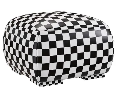 OTTER OTTOMAN pouf by Maisonvalentina 3D model