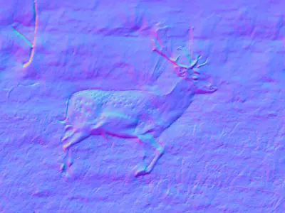 animal deer 3D model