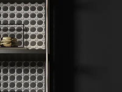 Chinese decorative New cabinet style 3D model