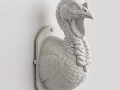 turkey 3D print model