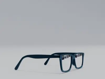 Glasses frame 3D print model
