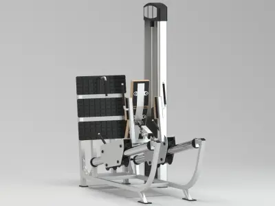 GYM Leg Press 3D model