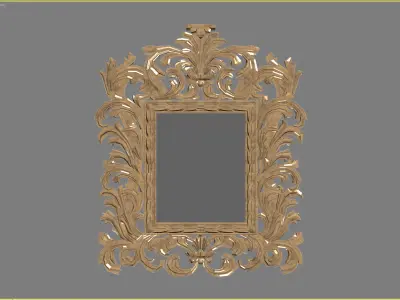 Chelini Mirror art 778 3D model