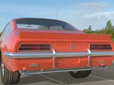 Chevrolet Camaro 1969 3D model