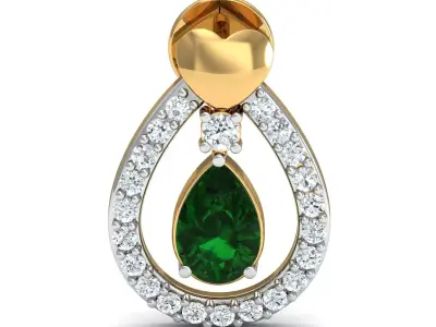 Diamond Locket Set 3D print model 28