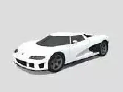 Car model Low-poly 3D model buy
