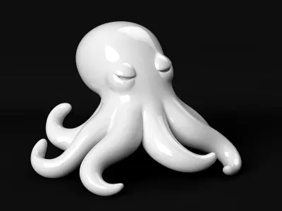 Octopus 3D print model