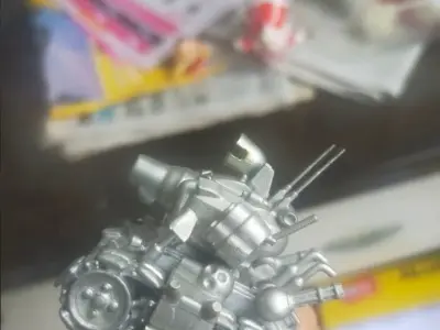 Metal Slug Tank 3D print model