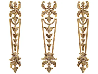 Classic carved 240 3D model