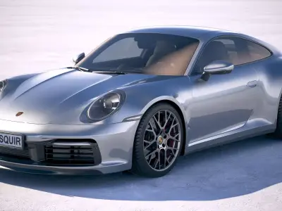 Porsche 911 Carrera 4S 2019 3D model