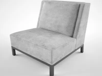 Christian Liaigre Lounge chair 3D model