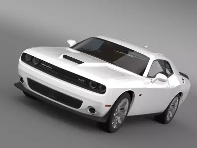 Dodge Challenger SRT LC 2015 3D model