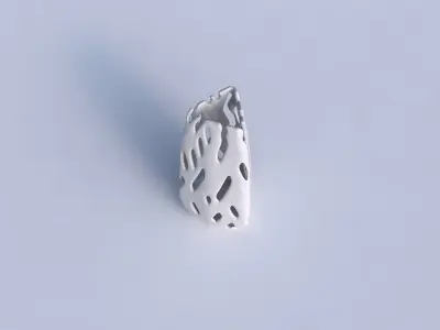 Vase triangle with smooth cuts 3D print model