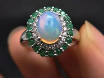 Opal ring  3D print model