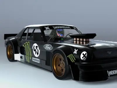Hoonicorn v1  3D model