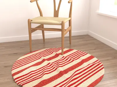 Rugs No 233 Low-poly 3D model