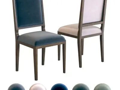 Crate and Barrel Sonata Dining Chair 3D model