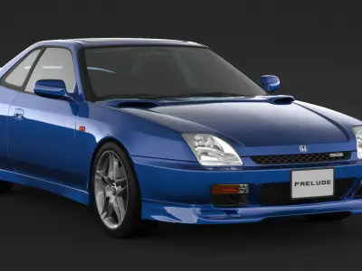 Honda Prelude 3D model