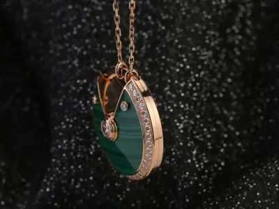 Amulette Necklace 3D print model