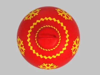 Xmas ball 3D model
