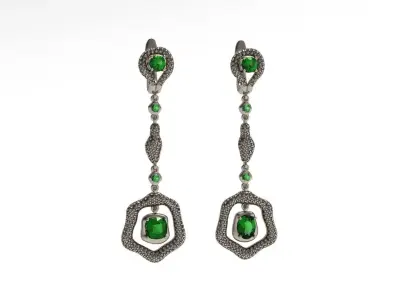  earrings N - 185 3D print model