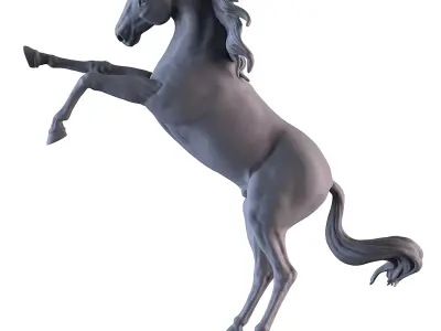 Horse Sculpture 3D print model