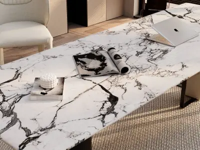 3D model of interior study 3D model get