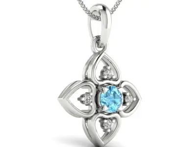 Women pendant  3D print model purchase